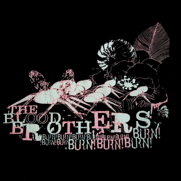 The Blood Brothers Vintage Shirt Custom Cut Unique Rare - Picture 2 of 6